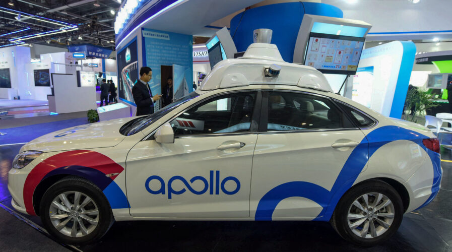 Baidu revela o táxi robot que será implantado em toda a China