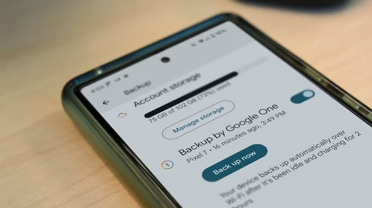 Backups do Android passam a consumir armazenamento da Conta Google