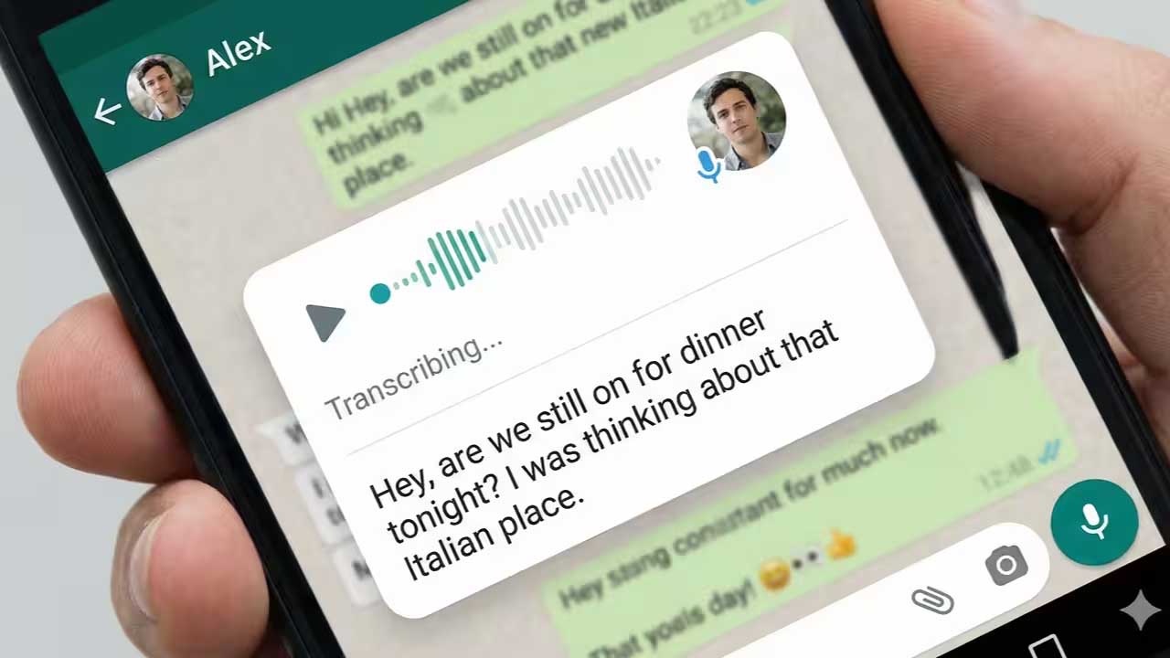 WhatsApp prepara nova função que transforma mensagens de voz em texto