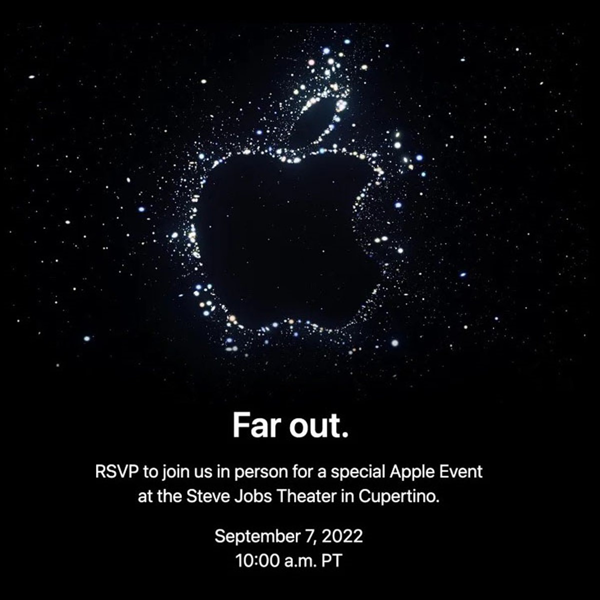 Apple anuncia evento 'Far Out' para 7 de Setembro