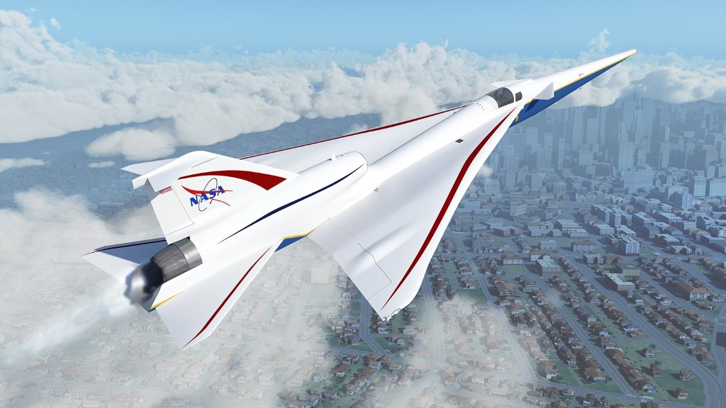 NASA quer colocar o seu avião supersónico silencioso X-59 a voar ainda este ano