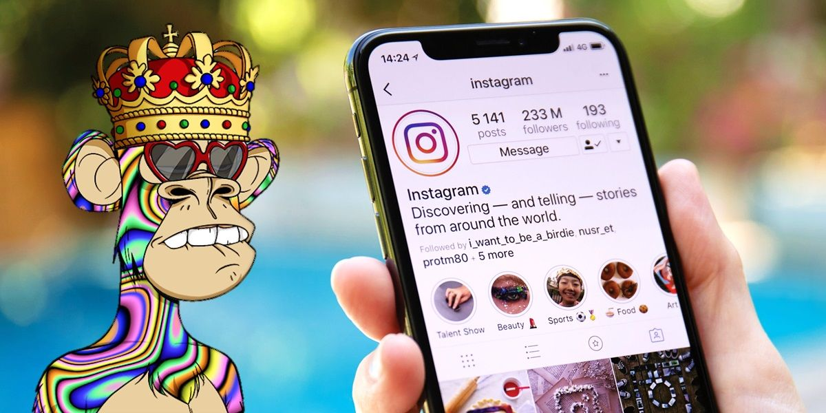 Instagram vai começar a testar NFTs esta semana