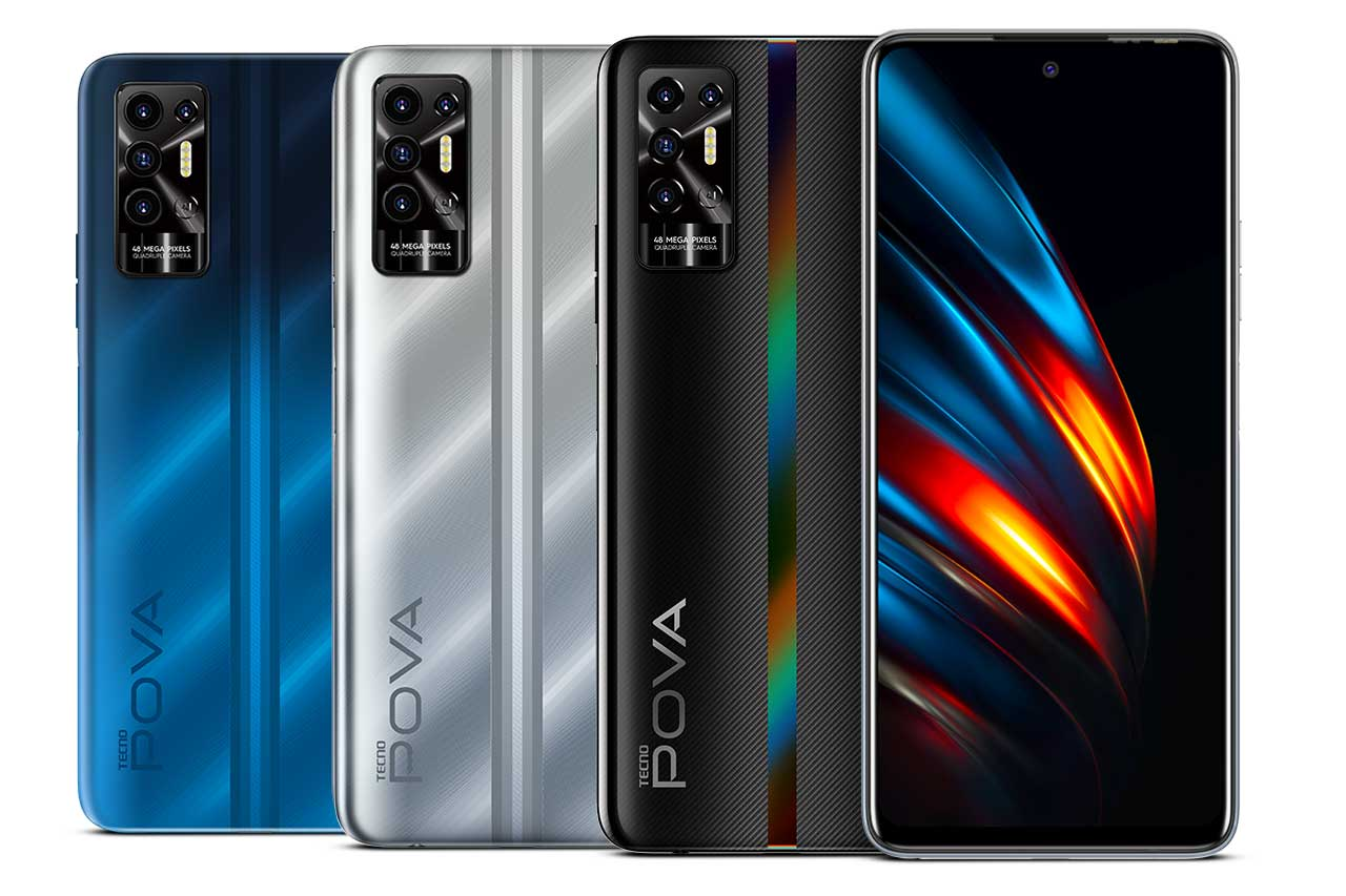 Tecno lança o Pova 2 com bateria de 7000mAh e display FHD + de 6,9 polegadas