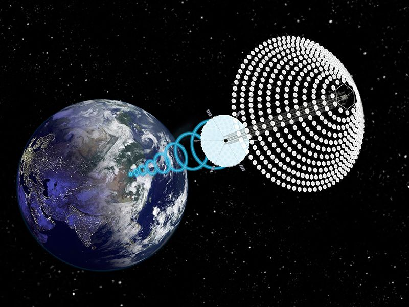 Cientistas chineses testam colecta de energia com painéis solares na órbita da Terra