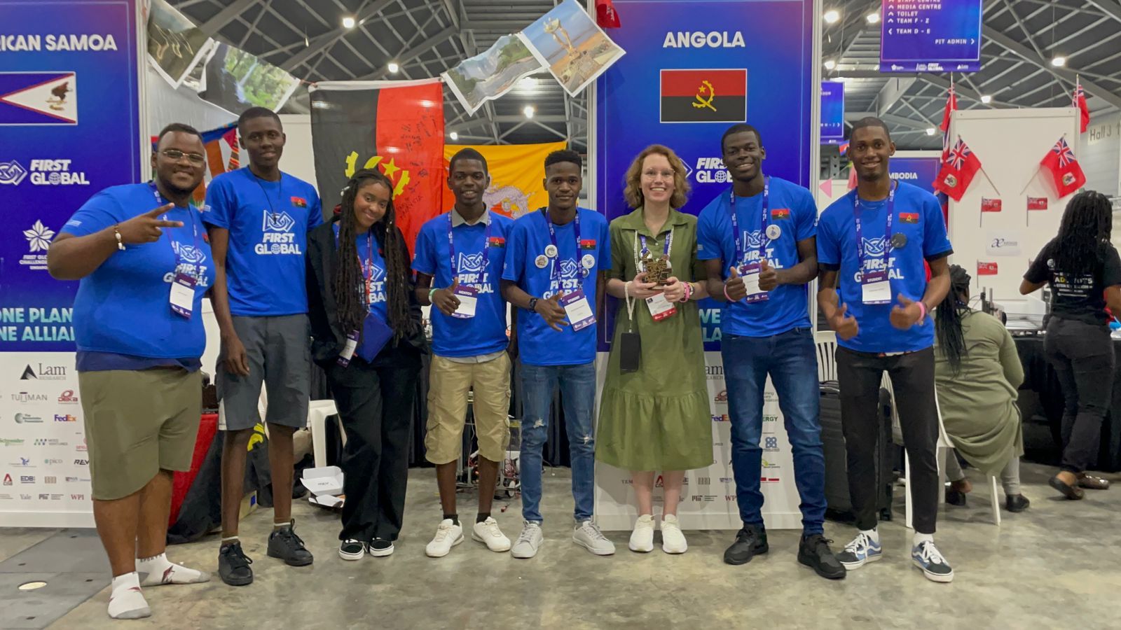 Orgulho nacional: Team Angola alcança o pódio no Campeonato Mundial de Robótica