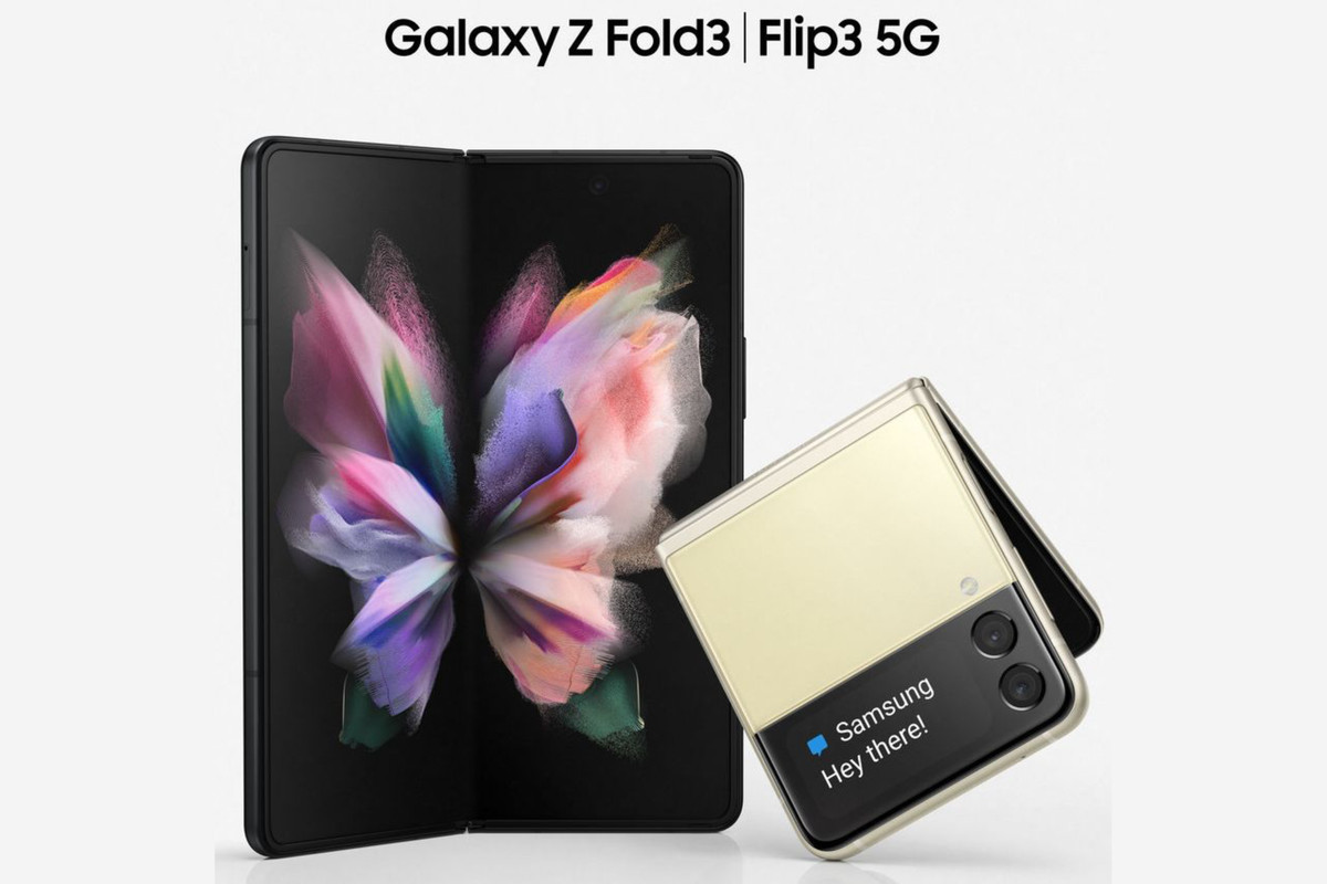 Imagens vazadas na internet revelam detalhes dos Galaxy Z Fold 3 e Z Flip 3