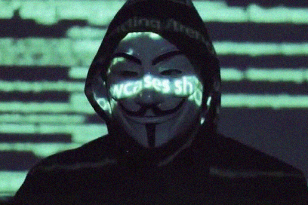 Grupo hacker Anonymous declara  “guerra cibernética” contra a Rússia