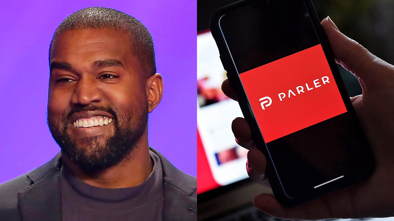 Kanye West pretende adquirir a rede social Parler