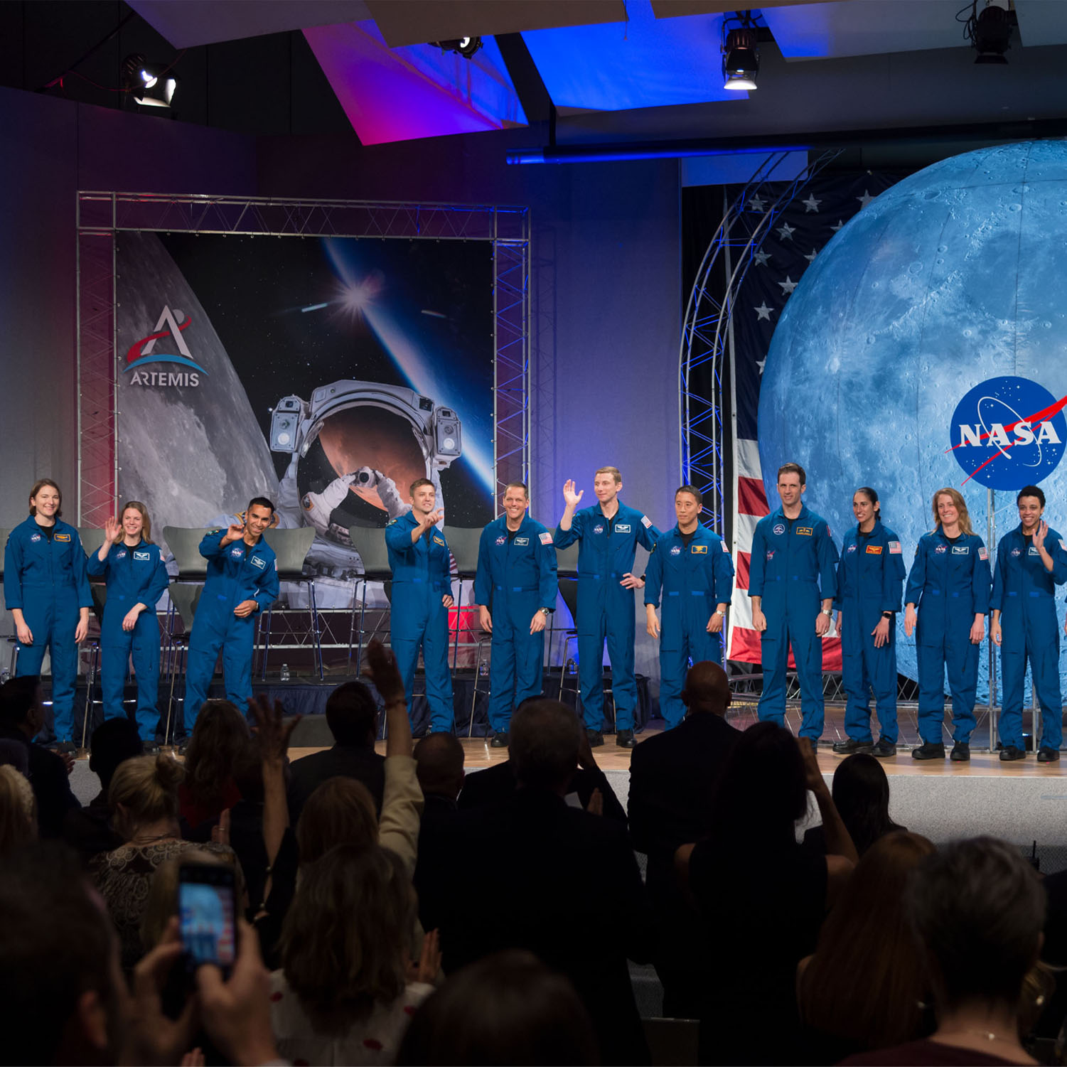 NASA apresentou a lista dos 18 astronautas que vão à Lua em 2024