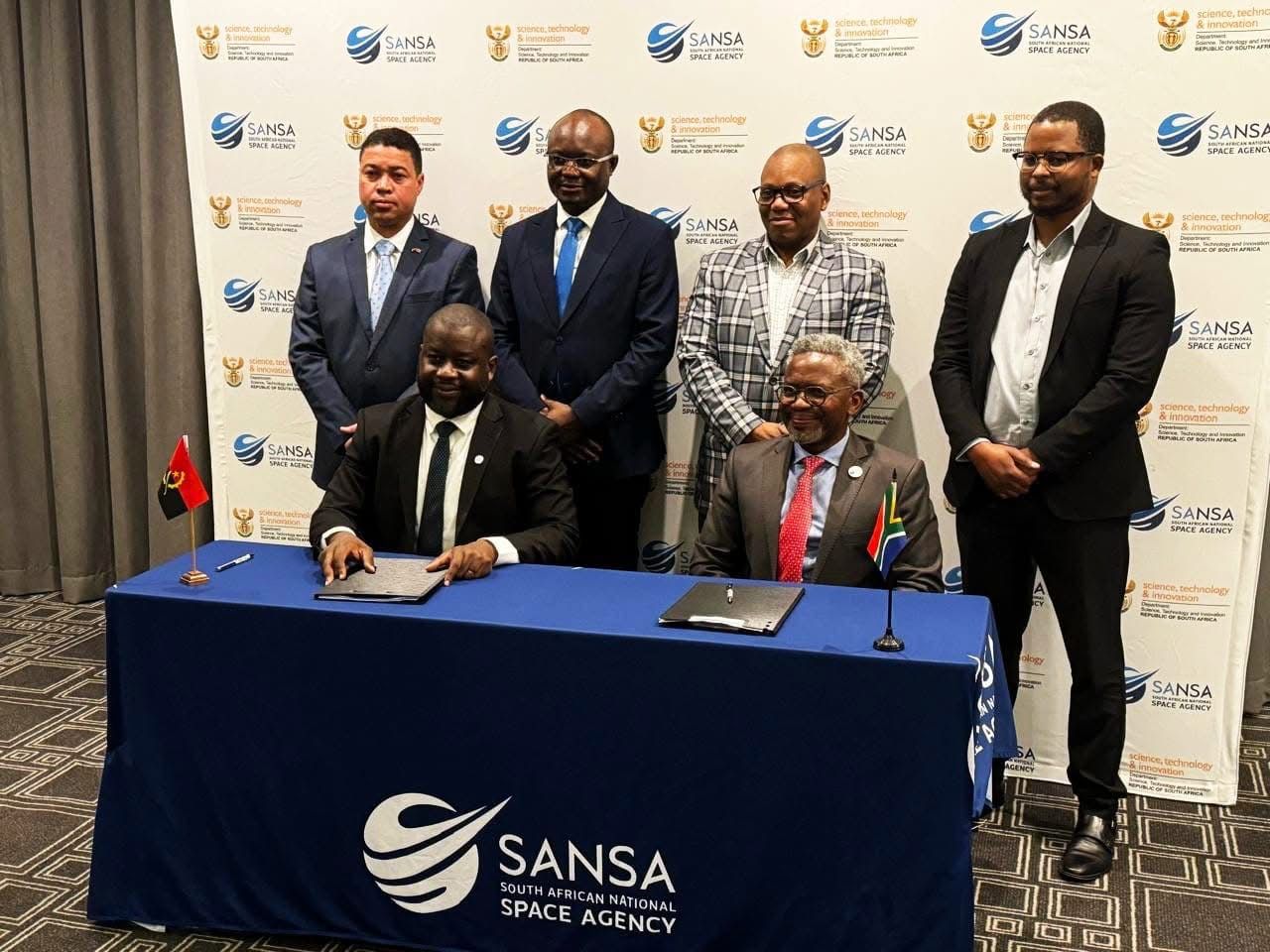 GGPEN e Agência Espacial Sul-Africana firmam acordo para reforço da cooperação bilateral