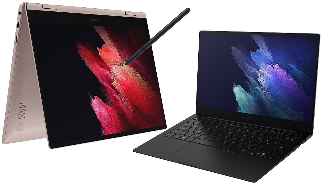 Samsung lança novos portáteis Galaxy Book Pro e Pro 360 com design super fino e processador Intel da 11ª geração