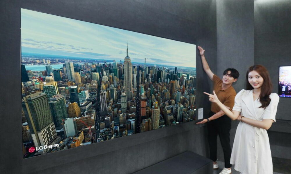 LG anuncia TV OLED gigante que usa o ecrã para emitir sons