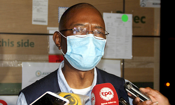 Angola recebe mais de 165 mil doses da vacina Johnson & Johnson